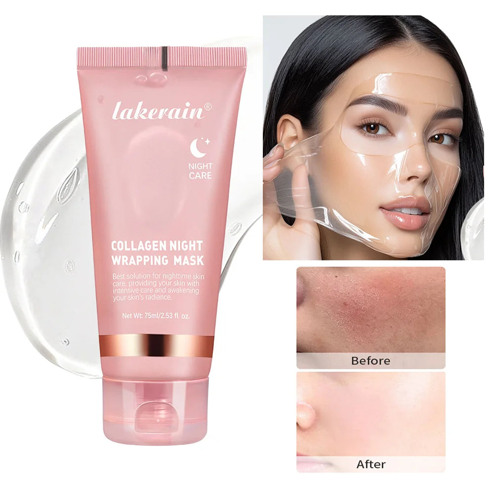 Korean Deep Collagen Mask Peel Off Mask Face Anti Wrinkle Lifting